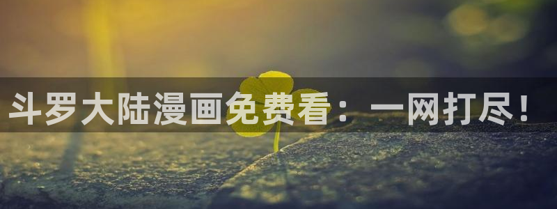 汗汗漫画韩国漫画：斗罗大陆漫画免费看：一网打尽！