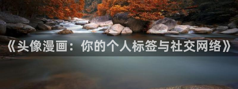 汗汗漫画首页登录入口：《头像漫画：你的个人标签与社交网络》