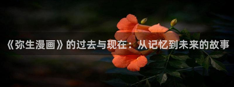 汗汗漫画官网：《弥生漫画》的过去与现在：从记忆到未来的故事
